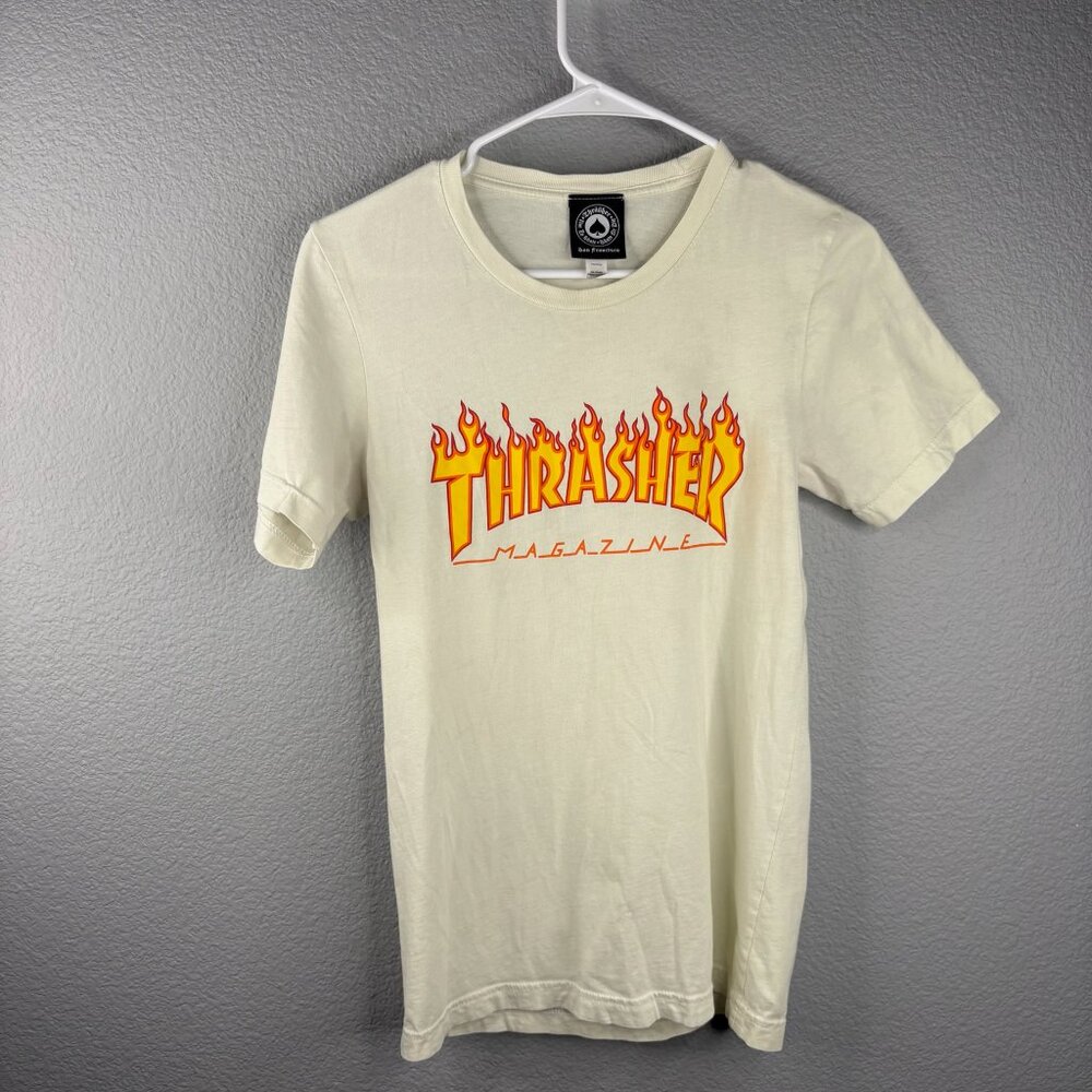 Thrasher White Tshirt